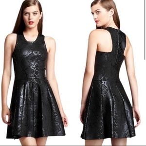Parker Snakeskin Dress M